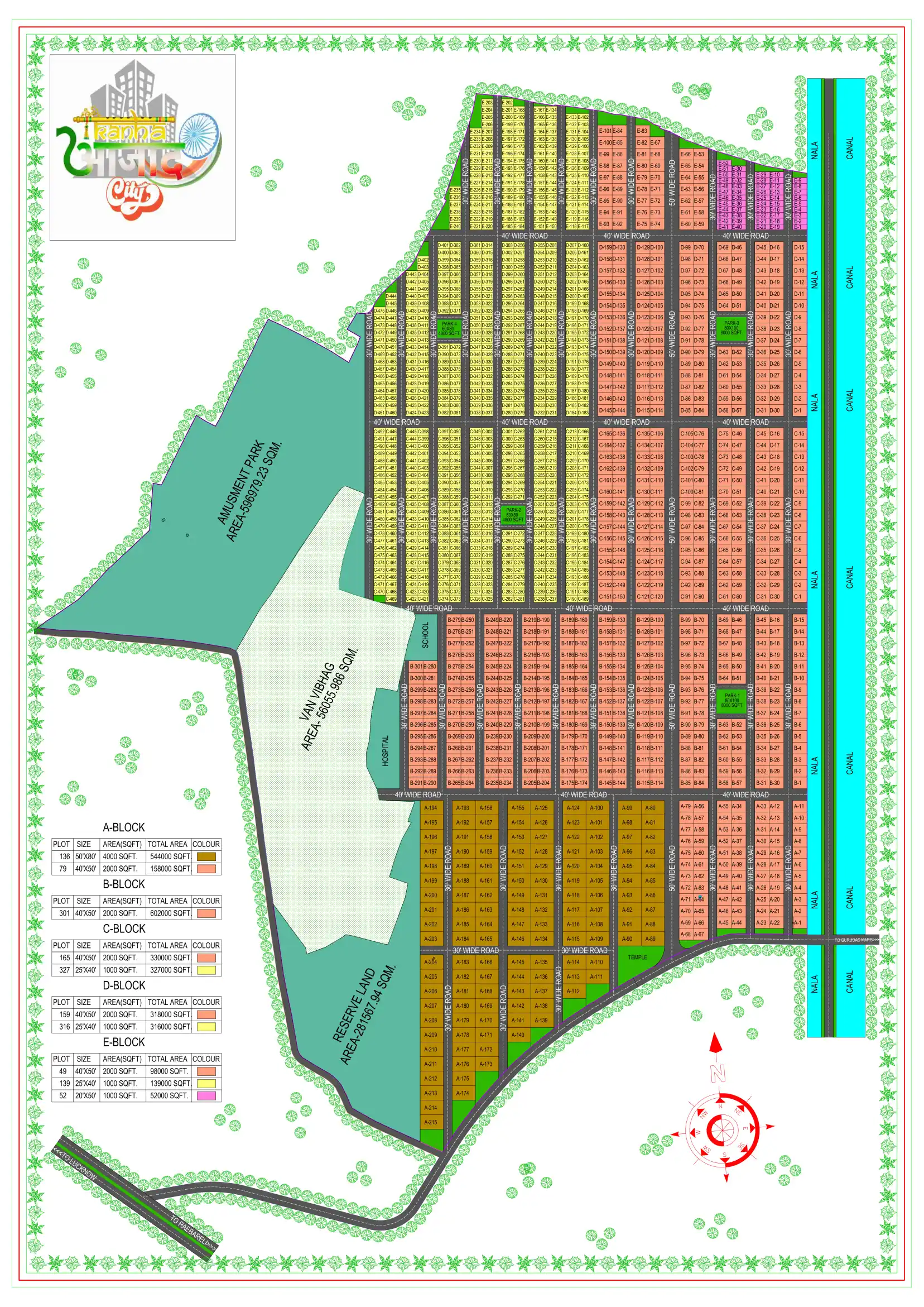 AZAD CITY MAP 1