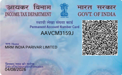 Pan Card MRM India